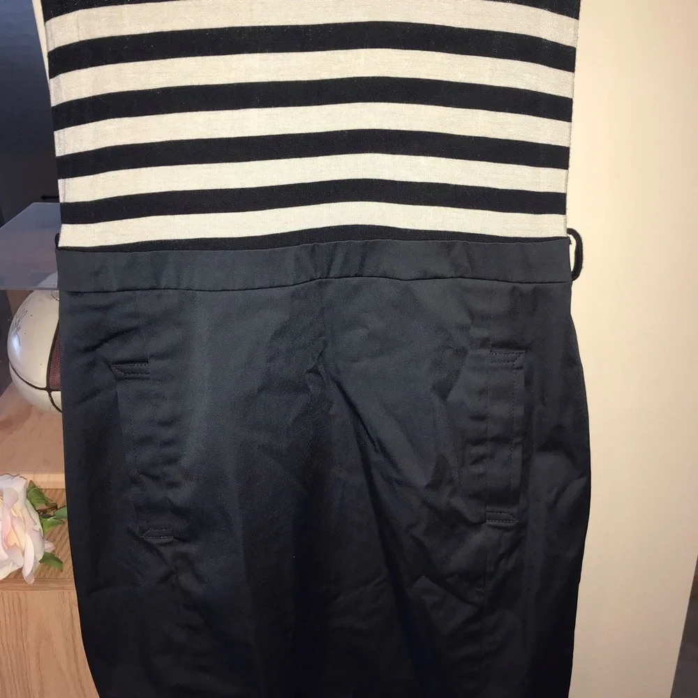 BCBGMaxazria Sleeveless Striped Dress - Picture 3 of 11